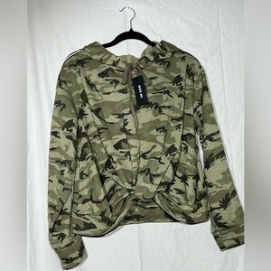 Miss me Camo Crop Top